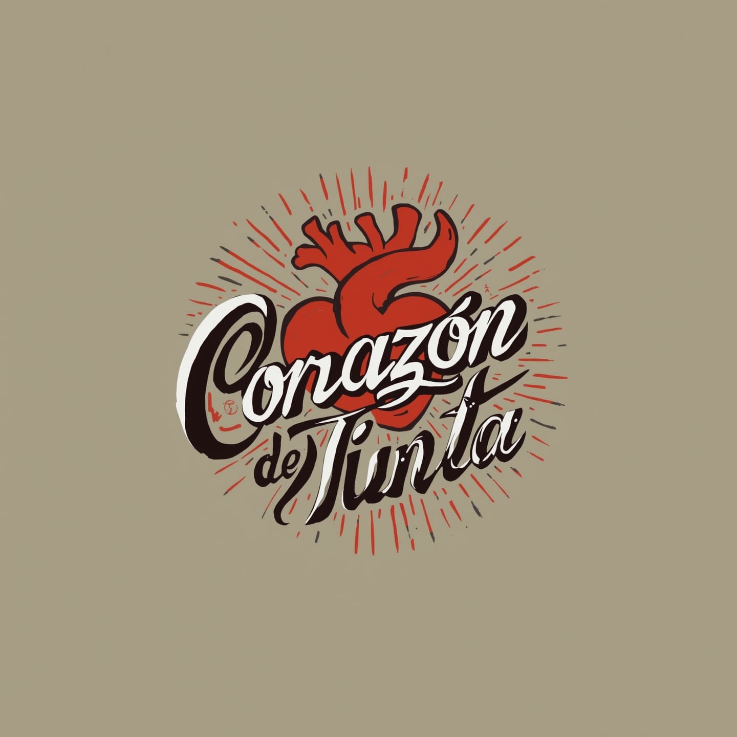 Identidad visual de Corazón de Tinta